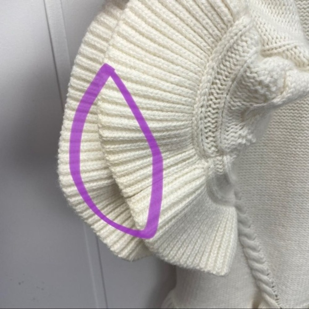 kate spade Ivory Cable Knit Sweater - Picture 8 of 14